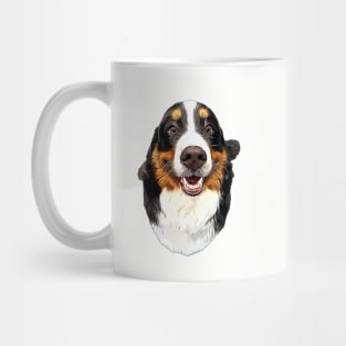 Bernese Mountain Dog JUST SO HAPPY! Mug